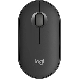 Мышь беспроводная Logitech Pebble Mouse 2 M350s чёрная (910-007015)