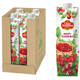 Морс Сады Придонья клюквенный 1 л