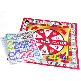 Настольная игра Русский стиль 100% Монополия