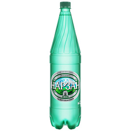 Вода минеральная Нарзан лечебно-столовая газированная 1.5 л