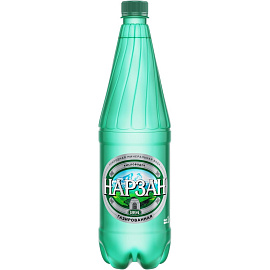 Вода минеральная Нарзан лечебно-столовая газированная 1 л