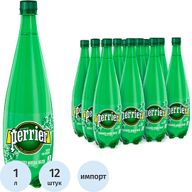 Вода минеральная Perrier газированная 1 л