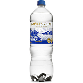 Вода питьевая Байкальская газированная 1.5 л