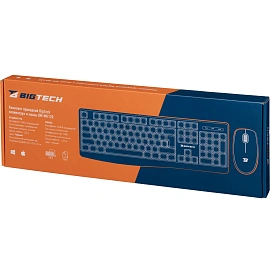 Комплект проводной клавиатура и мышь BigTech BM-MK120 (CM-520)