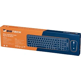 Комплект беспроводной клавиатура и мышь BigTech BM-MK220 (WM-776)