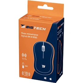 Мышь беспроводная BigTech BM-M185BG чёрная/серая (MO-311W) фото Мышь беспроводная BigTech BM-M185BG чёрная/серая (MO-311W)