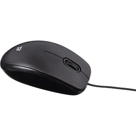 Мышь проводная BigTech BM-B100BK чёрная (MO-101) фото Мышь проводная BigTech BM-B100BK чёрная (MO-101)