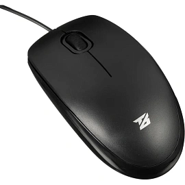 Мышь проводная BigTech BM-B100BK чёрная (MO-101) фото Мышь проводная BigTech BM-B100BK чёрная (MO-101)