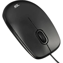 Мышь проводная BigTech BM-B100BK чёрная (MO-101) фото Мышь проводная BigTech BM-B100BK чёрная (MO-101)