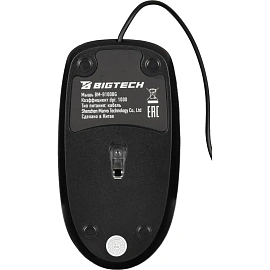 Мышь компьютерная Bigtech BM-B100BG черный/серый фото Мышь компьютерная Bigtech BM-B100BG черный/серый