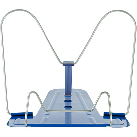 Подставка для книг Стамм металлическая синяя