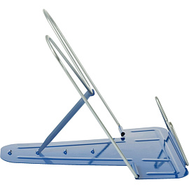 Подставка для книг Стамм металлическая синяя