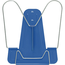 Подставка для книг Стамм металлическая синяя