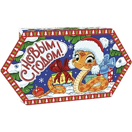 Новогодний сладкий подарок Конфета Змейка 200 г