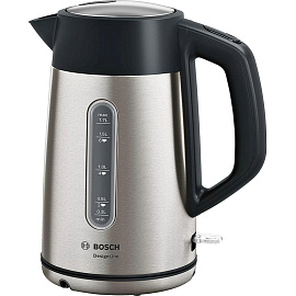 Чайник электрический Bosch TWK4P440 серебристый