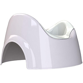 Горшок туалетный Kidwick Трио (серый/белый, 280х200х335 мм)