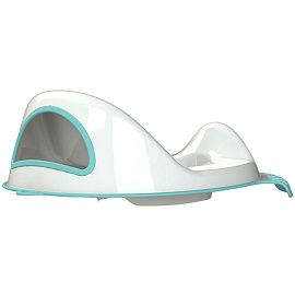 Накладка на унитаз Kidwick Флиппер (белый/бирюзовый, 280х420х150 мм)