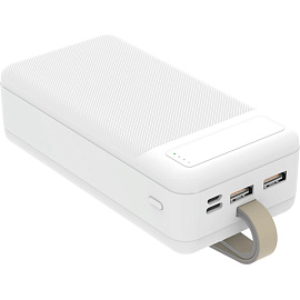 Внешний аккумулятор (power bank) TFN Power Aid (30000 мАч, белый, TFN-PB-280-WH)