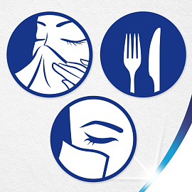 Салфетки косметические Zewa Deluxe 3-слойные (90 штук в упаковке) фото Салфетки косметические Zewa Deluxe 3-слойные (90 штук в упаковке)