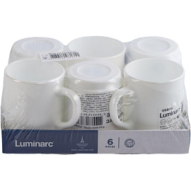 Набор кружек Luminarc Opal стеклянных 250 мл (6 штук в упаковке)