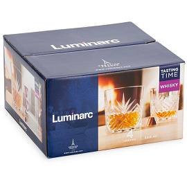Набор стаканов (олд фэшн) Luminarc Время дегустаций 300 мл (4 штуки в упаковке)