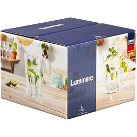 Набор стаканов (хайбол) Luminarc Время дегустаций Лонг-Дринк 420 мл (4 штуки в упаковке)