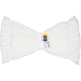 Насадка МОП для верёвочной швабры A-VM микрофибра 38х31 см белая