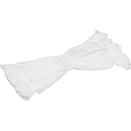 Насадка МОП для верёвочной швабры A-VM микрофибра 38х31 см белая