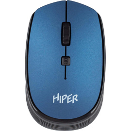 Мышь беспроводная Hiper синяя (HOMW-083)