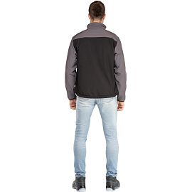 Куртка рабочая демисезонная мужская Delta Plus Lulea серая/чёрная (размер 52-54, рост 180-188)