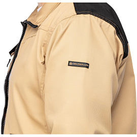 Куртка рабочая летняя мужская Delta Plus MACH2 бежевая/чёрная (размер 50-52, рост 180-188)