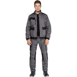 Куртка рабочая летняя мужская Delta Plus MACH2 серая (размер 44-46, рост 164-172)