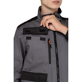 Куртка рабочая летняя мужская Delta Plus MACH2 серая (размер 44-46, рост 164-172)
