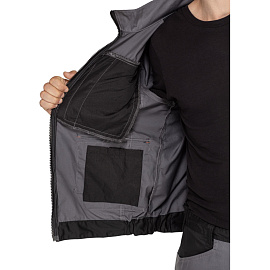 Куртка рабочая летняя мужская Delta Plus MACH2 серая (размер 50-52, рост 180-188)