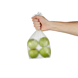 Пакет фасовочный ПНД 7 мкм 14+8х35 см (1000 штук в пласте)