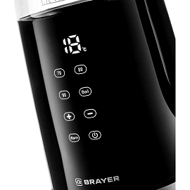 Чайник BRAYER 1037BR, электрический, 2200Вт,1,7л, Cool Touch,LED
