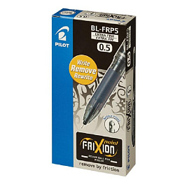 Ручка гелевая со стираемыми чернилами Pilot Frixion Рoint черная (толщина линии 0,25 мм)