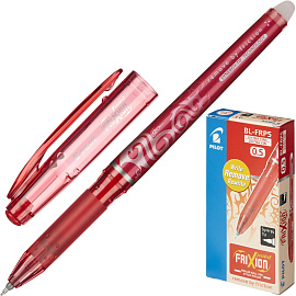 Ручка гелевая со стираемыми чернилами Pilot Frixion Рoint красная (толщина линии 0,25 мм)