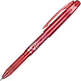 Ручка гелевая со стираемыми чернилами Pilot Frixion Рoint красная (толщина линии 0,25 мм)