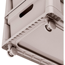 Комод на колесах Econova Luxe (светло-бежевый, 300х385х690 мм)