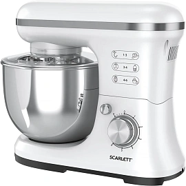 Миксер SCARLETT SC-SM10S50, планетарный, 1400Вт, белый