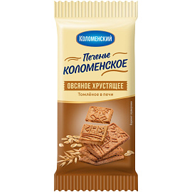 Печенье злаковое Коломенское овсяное (120 штук по 30 г)