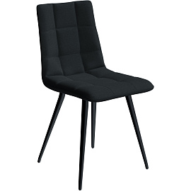 Стул обеденный Комус Meri тёмно-серый (ткань, металл)