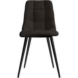 Стул обеденный Комус Form тёмно-серый (ткань, металл)