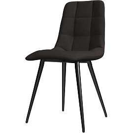 Стул обеденный Комус Form тёмно-серый (ткань, металл)