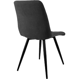 Стул обеденный Комус Form тёмно-серый (ткань, металл)