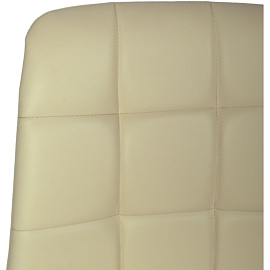 Стул обеденный Комус Form бежевый (экокожа, металл)