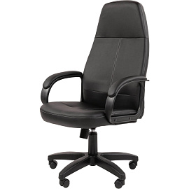 Кресло для руководителя Easy Chair 674 TPU черное (экокожа, пластик)