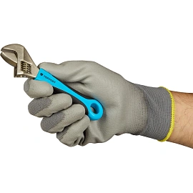Перчатки защитные TOPFORT НПУ01 нейлон с ПУ покрытием р.8