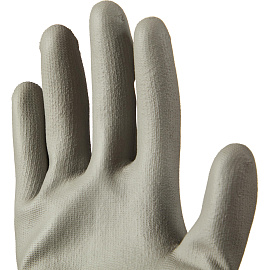 Перчатки защитные TOPFORT НПУ01 нейлон с ПУ покрытием р.9